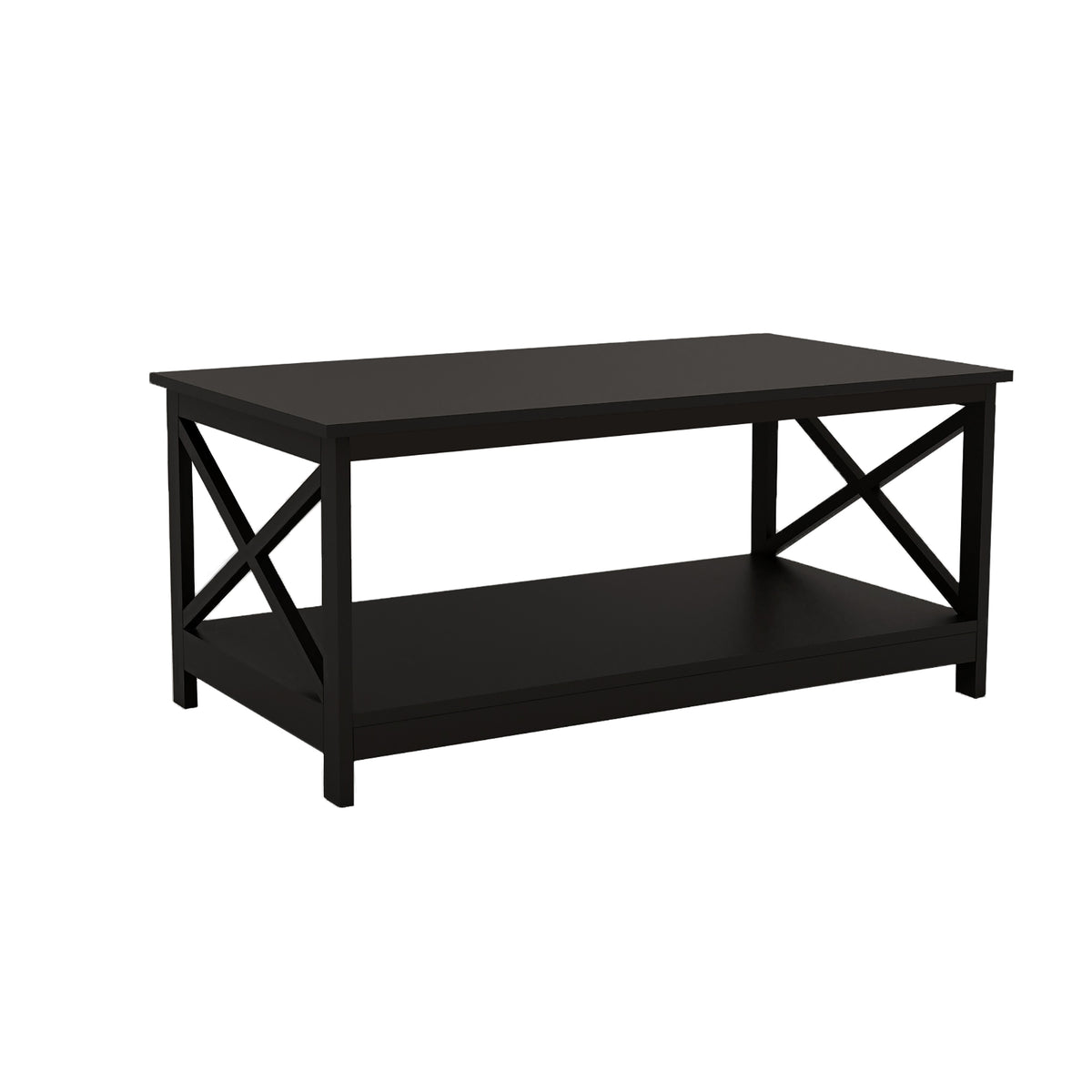 Coffee Table Oxford End Table-Black Color W28215275-djyc