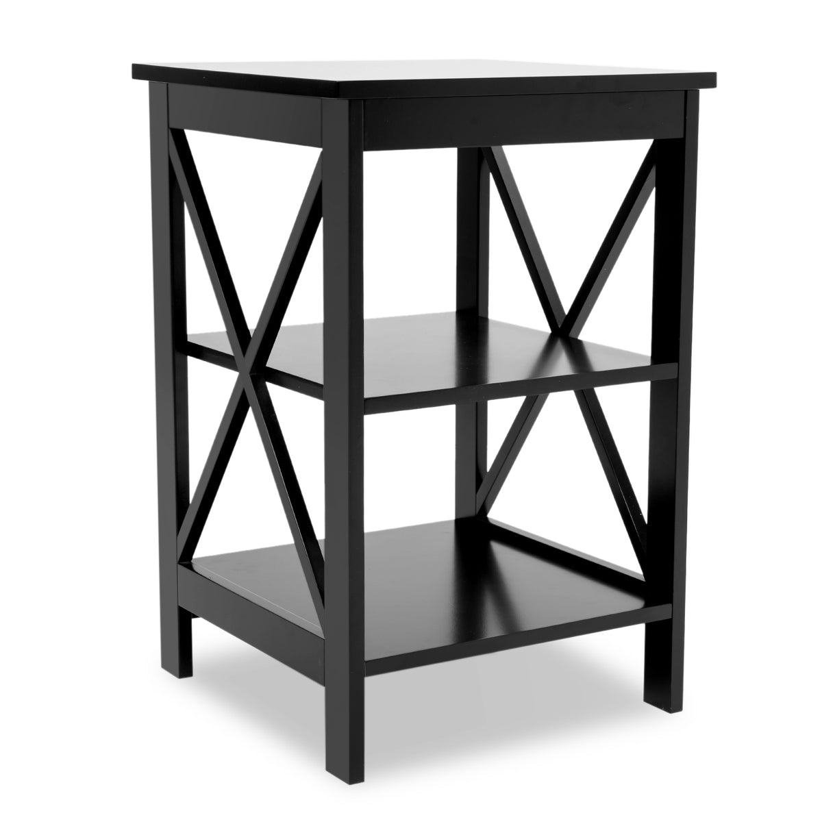 Oxford small side table black-MDF material legs W28215274-djyc