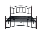Full Size Metal Bed Frame with Headboard and Footboard W31136097-djyc