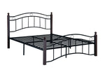 Full Size Metal Bed Frame with Headboard and Footboard W31136097-djyc