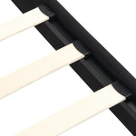 King Size Upholstered Platform Bed Frame withLinen Fabric Headboard, No Box Spring Needed, Wood Slat Support, Easy Assembly, BLACK W311107471-djyc