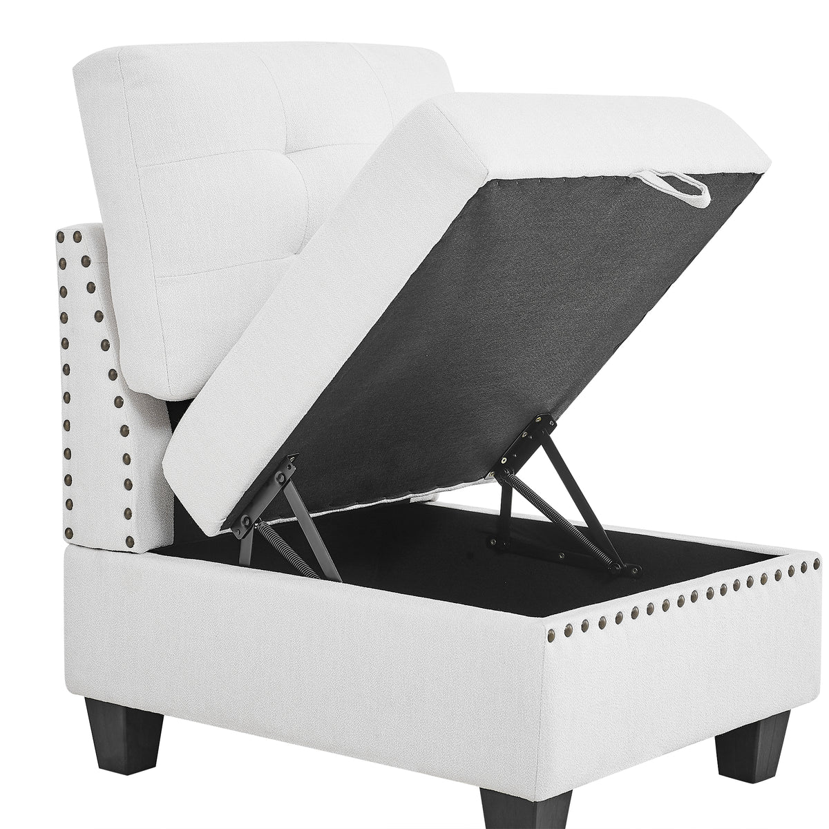 Single Chairfor Modular Sectional,Iovry(26.5"x31.5"x36") W487125890-djyc