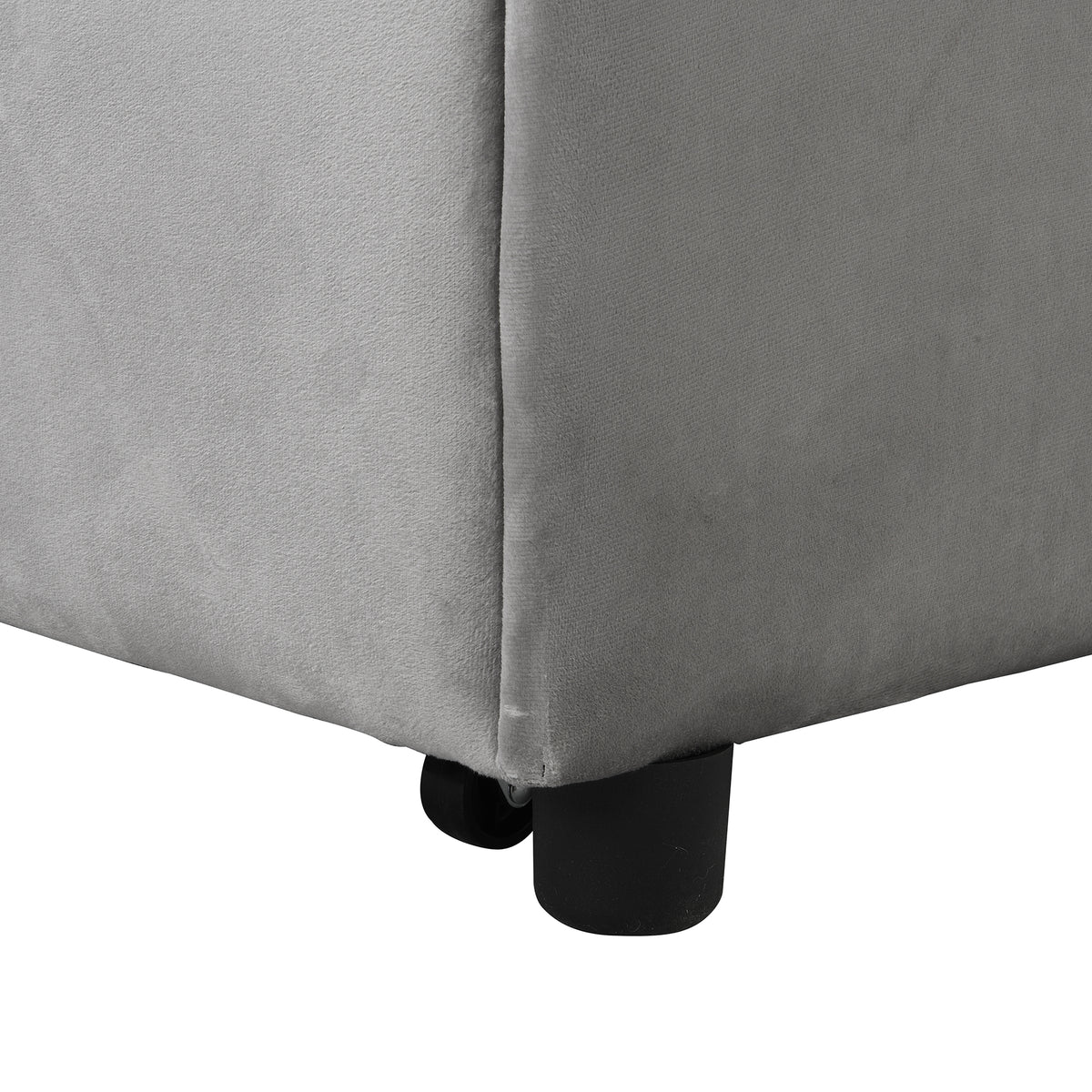 Folding Ottoman Sofa BedGray W214104023-djyc