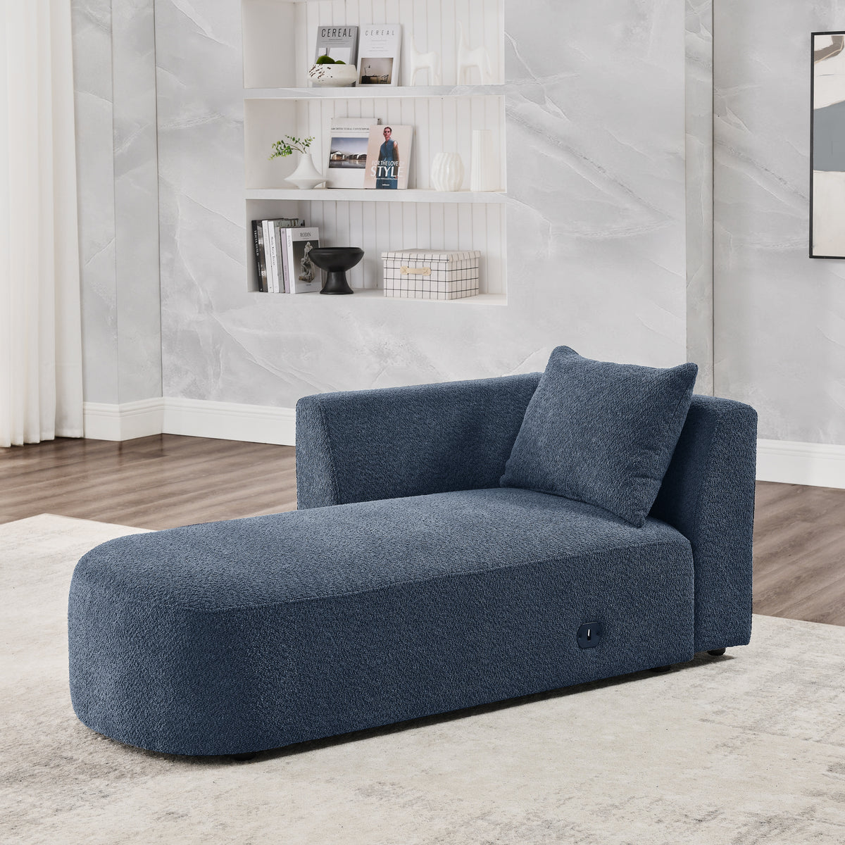 Left Chaise for Modular Sofa W487100762-djyc