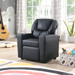 Kids Recliner ChairBlack PVC W214103913-djyc