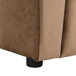 Kids Recliner Chair, Kids Upholstered Couch with One Cup Holder, Footrest, Backrest, Toddlers Velvet Recliner with Headrest and Footrest W214101804-djyc