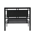 Twin Size metal bed Sturdy System Metal Bed Frame ,Modern style and comfort to any bedroom ,black W311109646-djyc