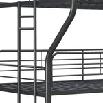 Furniture Triple Bunk Bed, FULL/Twin/FULL, black W311S00037-djyc