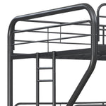 Furniture Triple Bunk Bed, FULL/Twin/FULL, black W311S00037-djyc