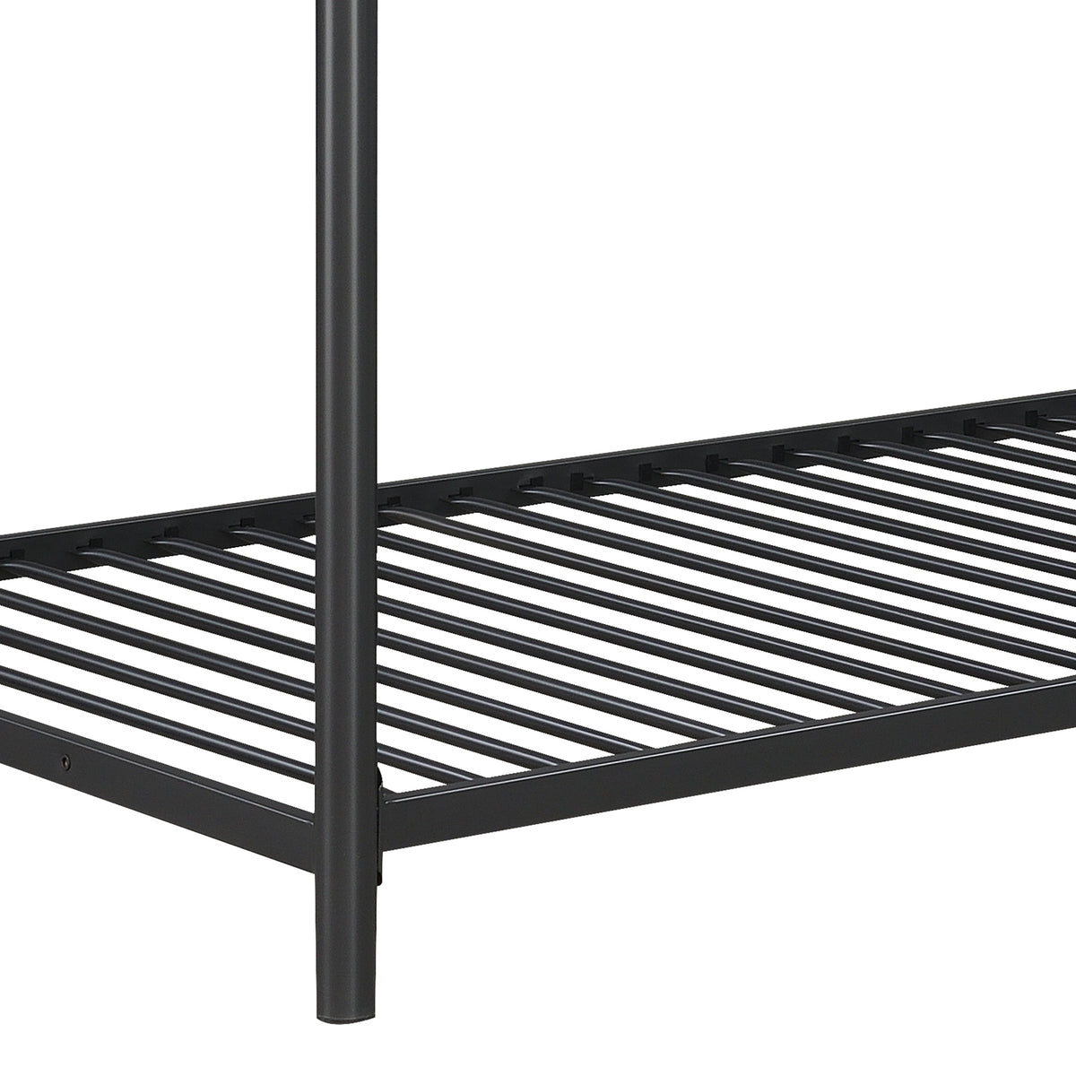 Furniture Triple Bunk Bed, Twin/Twin/Twin, black W311S00036-djyc