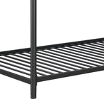 Furniture Triple Bunk Bed, Twin/Twin/Twin, black W311S00036-djyc