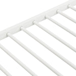 METAL Bunk Bed with trundle WHITE W311P145359-djyc
