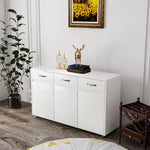 Three Doors Side Table-White W282S00027-djyc