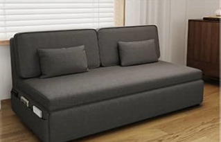 Stylish and Comfortable Sofas in Light Gray, Khaki, Dark Blue, Blue, and Brown Linen - Perfect for Any Living Space fsx-1010