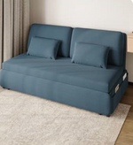 Stylish Sofa Collection: Khaki, Light Gray, Dark Blue, Brown & BlueGray Linen fsx-1011