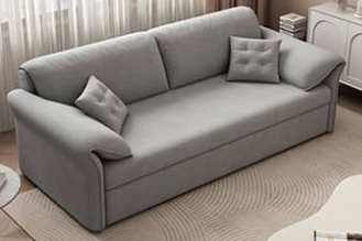 Stylish Sofa in White, Light Gray, Brown, Green, and Blue - Premium Comfort and Design fsx-1015