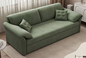 Stylish Sofa in White, Light Gray, Brown, Green, and Blue - Premium Comfort and Design fsx-1015