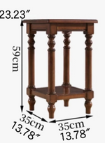 Elegant Solid Wood Storage Rack Set - Versatile and Stylish Furniture Solution hgl-4348