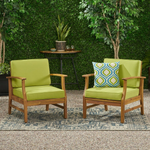 PERLA CLUB CHAIRS SET OF 2, GREEN 61442.00GRN-61442.00GRN-djyc