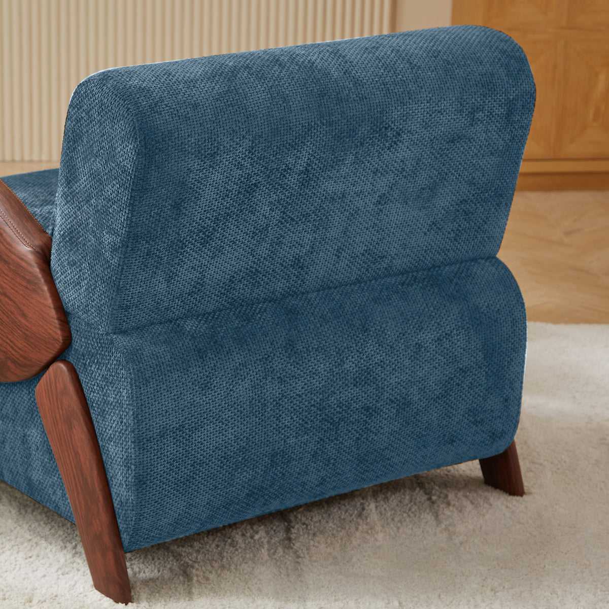 Modern Accent Armchair with Plush Cushioning, Comfortable Armrests, and Stylish Design for Living Room, Bedroom, or Office W2339P230521-djyc