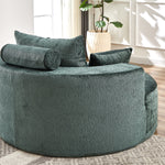 55''L Chenille Sponge single sofa,No Assembly Required,Fluffy Modern Sleeper Chair for Living room, Bedroom, Lounge and Projection Room(Not a swivel chair.) W834P221025-djyc