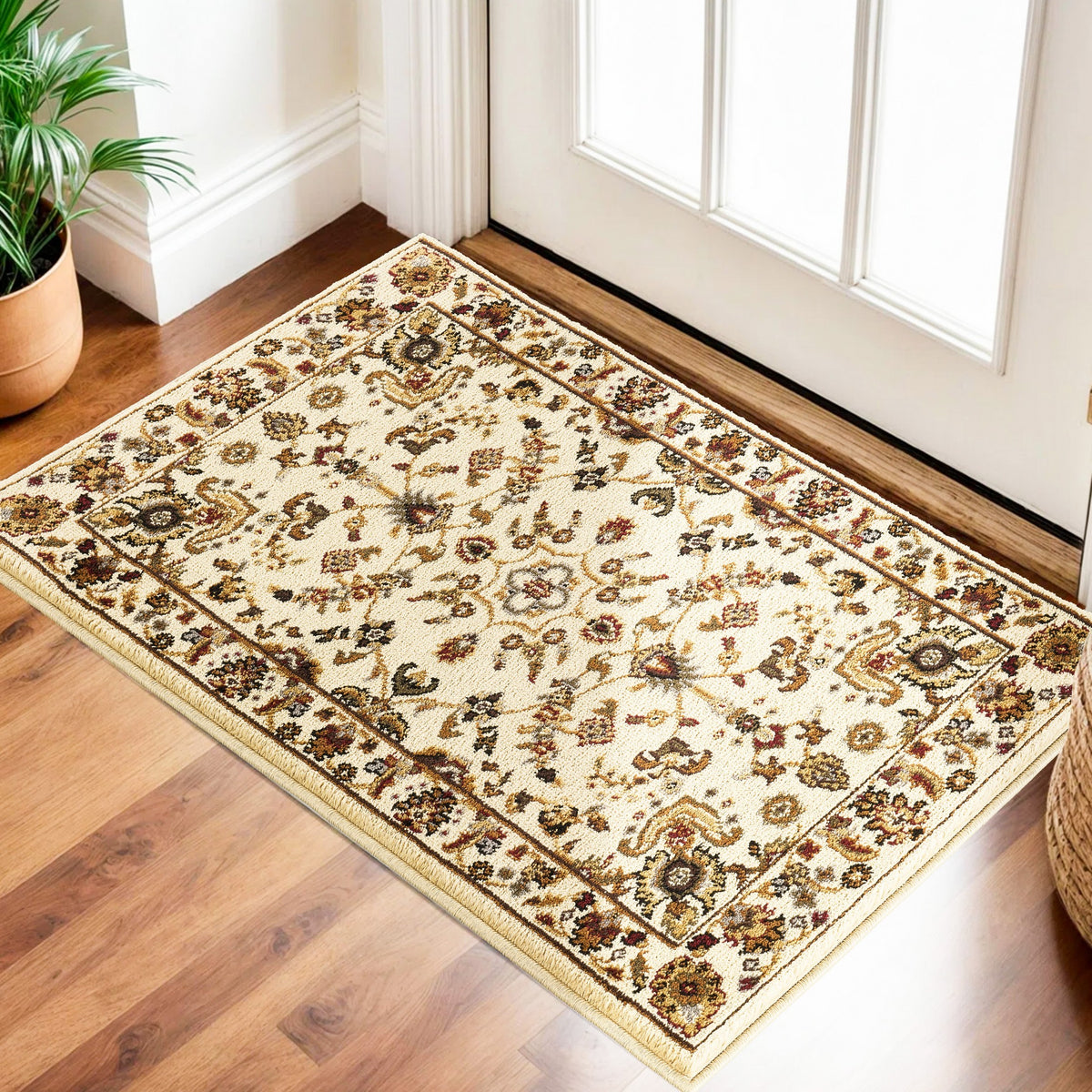 Classic GC_VIN5005 Cream 2 ft. x 3 ft. Area Rug-B186P452248