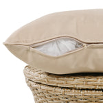 K&K 5 Pieces Patio Furniture Chair Sets, Patio Conversation Set With Wicker Cool Bar Table, Ottomans,Outdoor Furniture Bistro Sets for Porch,Backyard,Balcony,Poolside Brown WF324995AAZ-djyc