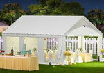 Party Tent- 10x20FT Heavy Duty Canopy Tent with Removable sidewals,outdoor Waiterpro Patio camping Gazebo sheter,perect for wedding Holday Bithday BBa Backyard Evening Tent W2259P182176-djyc