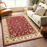 Classic GC_VIN5006 Red 5 ft. 3 in. x 7 ft. 3 in. Area Rug-B186P452255