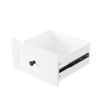 K&K 71" Farmhosue Pantry Bar Cabinet with Internal Storage Rack,Kitchen Cabinet with Hutch,Sliding Door,Power Outlet,Pegboard,Wine & Glasses Rack,3 Drawers,Rustic Coffee Bar Storage Cabinet,White Oak N707S000008W-djyc