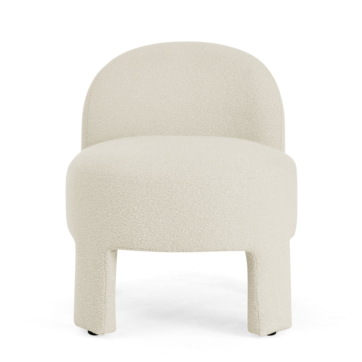 Hoop gauze lounge chair with sof cushion and backrest, need to be assembled, suitable for living room'bedroomldining room---BEIGE(24.5"28.75"28.75") W487P197821-djyc