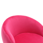 360 Degree Swivel Cuddle Barrel AccentChairs, Round Armchairs with Wide Upholstered, FluffyFabric Chair for Living Room, Bedroom, Office, Waiting Rooms W1539P147084-djyc