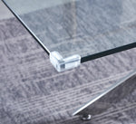 Rectangular Tempered Glass Dining Table, Modern Dining Room Interior Design, For 6 People W1311S00265-djyc