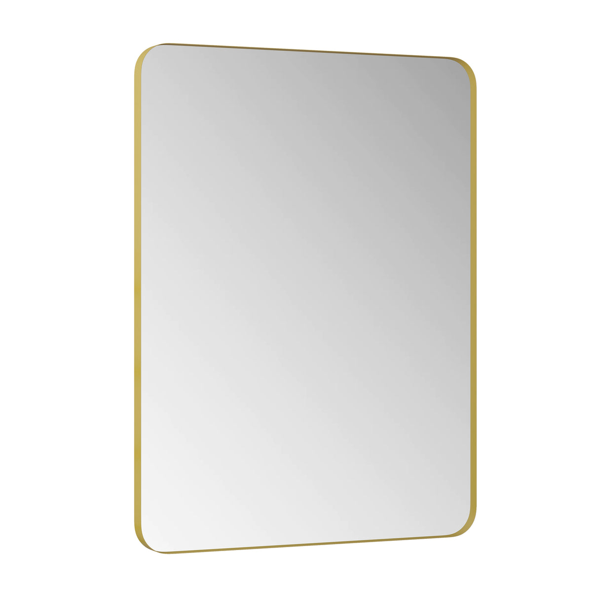 Wall Mirror 30x40 Inch Gold Rectangular Mirror Metal Framed Mirror Vanity Mirror Dressing Mirror, for Bathroom, Living Room, Bedroom Wall Decor W1435107734-djyc