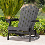 Hanlee Acacia Wood Folding Adirondack Chair N770P241668B-djyc