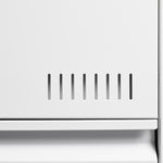 Filing Cabinet Lateral File Cabinet 3 Drawer, White Filing Cabinets with Lock, Locking Metal File Cabinets Three Drawer Office Cabinet for Legal/Letter/A4/F4 Home Offic W1247118745-djyc