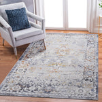 PAYAS Collection 5X7 Ivory / Grey / Traditional Area Rug-B189P183542