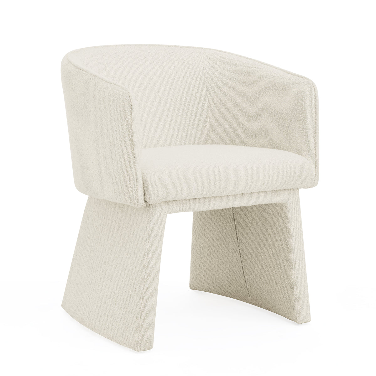 Modern style simple and elegant chair, beige leisure chair, suitable for dining/bedroom/living room/reception desk (assembly required)-Beige W487P186354-djyc