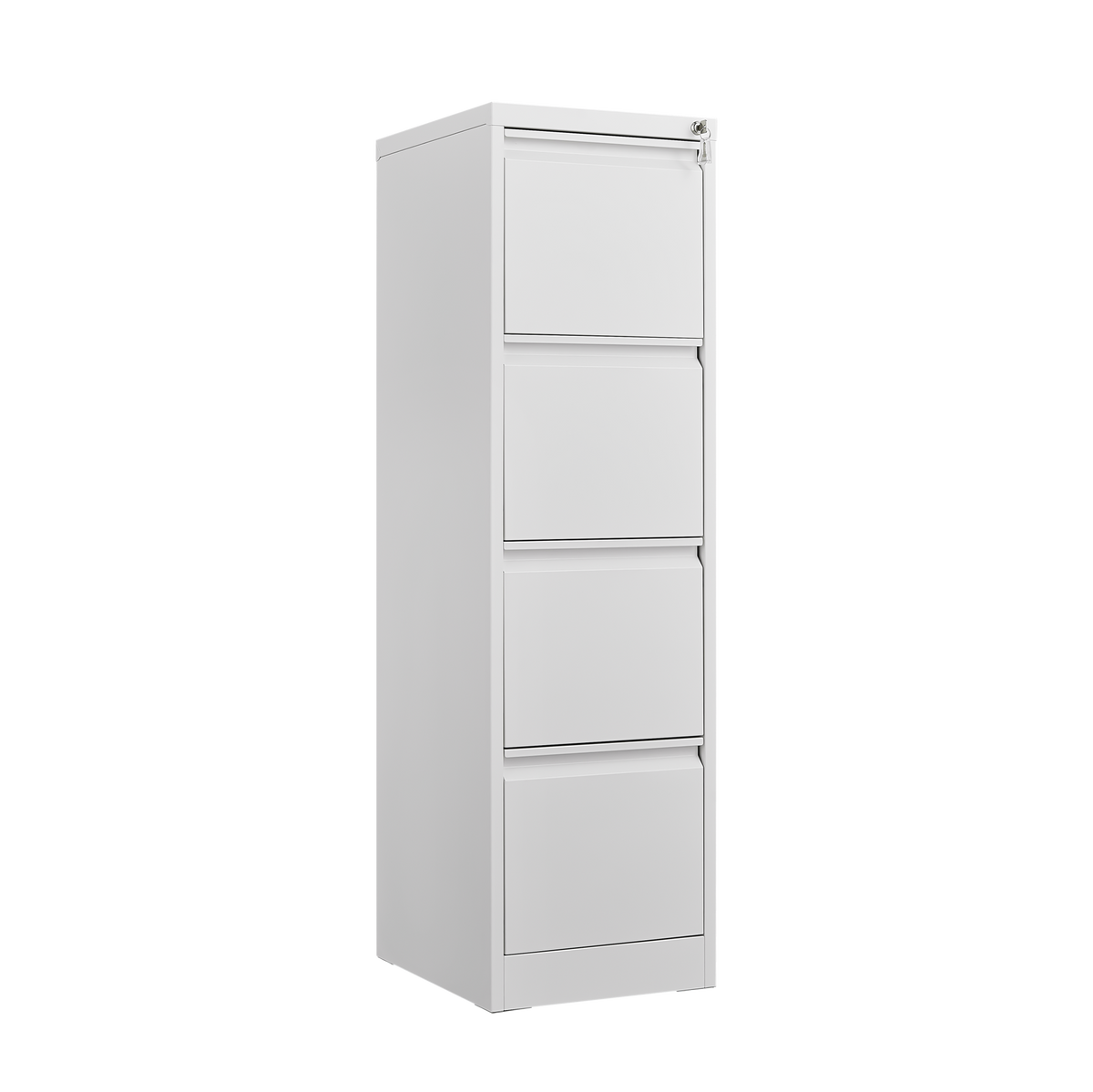 4 Drawer File Cabinet with Lock Metal Vertical File Storage Cabinet Office Home Steel Vertical File Cabinet for A4 Legal/Letter Size Narrow File Cabinet Locked,Assembly Required W1247P173379-djyc