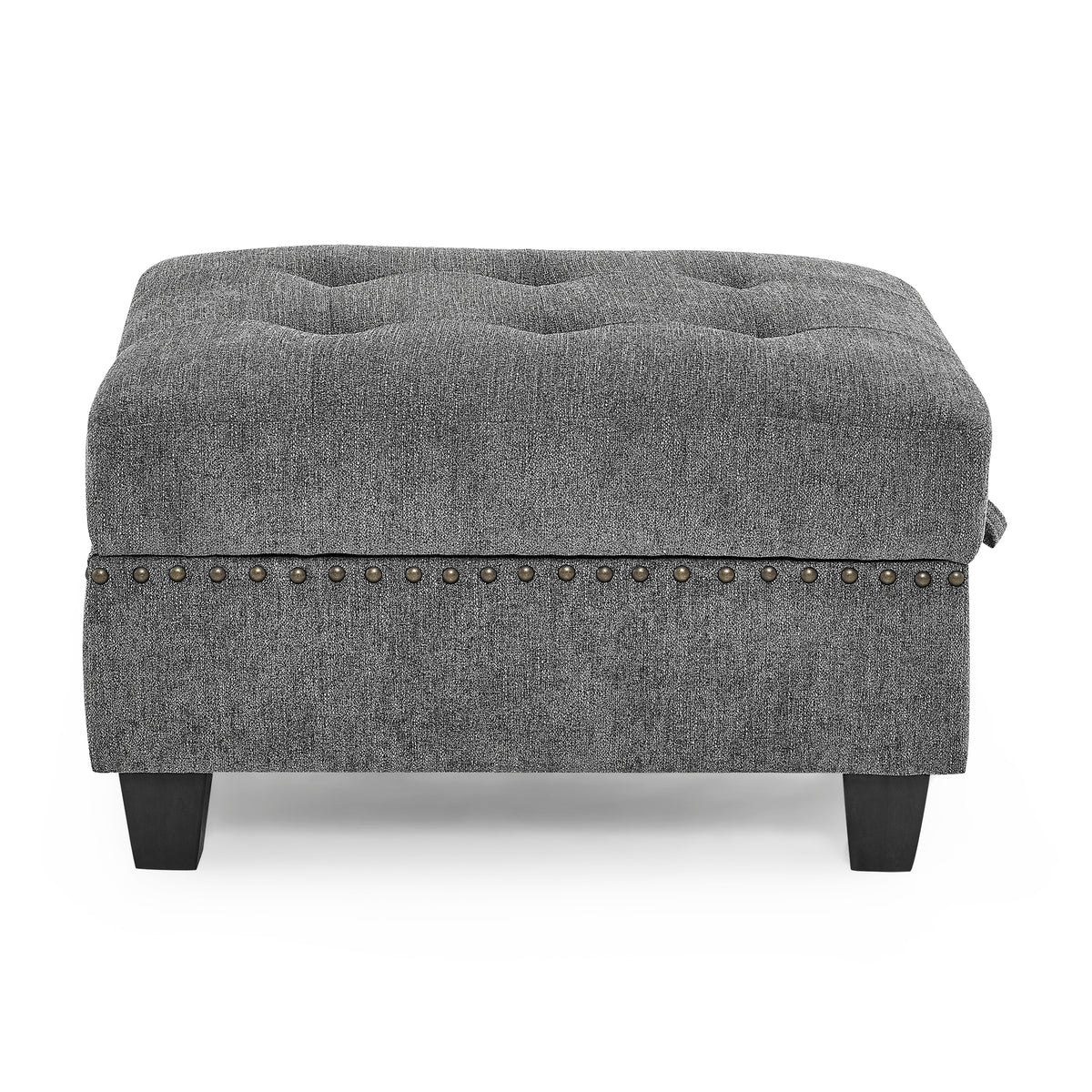 Ottoman for Modular Sectional,Grey(25.5"x31.5"x19") W48764324-djyc