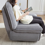 [VIDEO]360 Degree Corduroy Swivel Upholstered Manual Recliner Chair,Theater Recliner Sofa,Nursery Glider Rocker for Living Room W834S00279-djyc