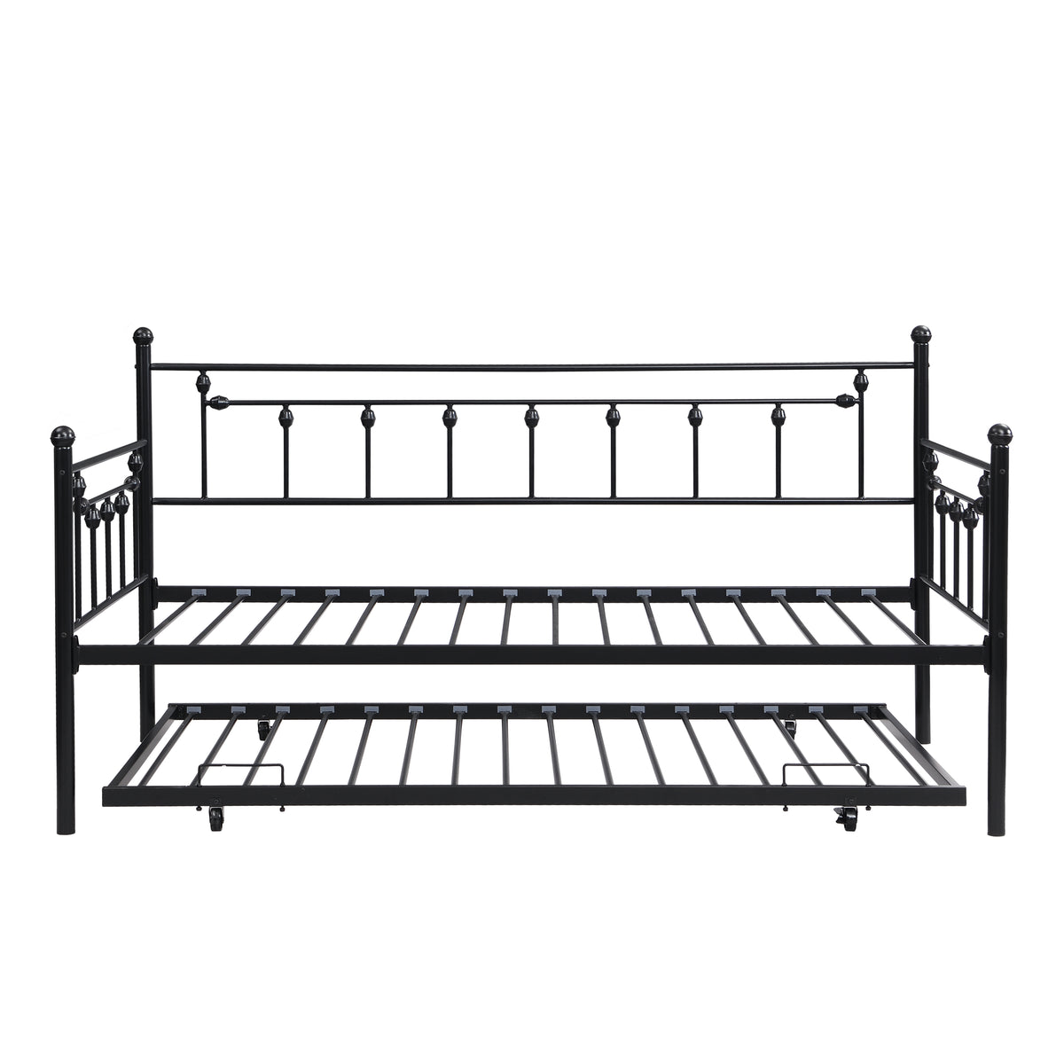 Daybed with trundleBLACK W311128174-djyc