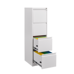 4 Drawer File Cabinet with Lock Metal Vertical File Storage Cabinet Office Home Steel Vertical File Cabinet for A4 Legal/Letter Size Narrow File Cabinet Locked,Assembly Required W1247P173379-djyc