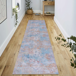 MAVAL Yellow Washable Rug 2'6'' x 10' Runner Rug (Yellow, 2'6'' x 10')-B189P189057