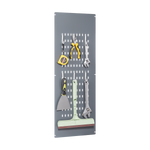 Metal Storage Cabinets, Cleaning Tool Cabinet with Locking Door, Tall Broom Tool Organizer and Storage, Large Storage Cabinet for Kitchen, Pantry, Office, Shop W328P193783-djyc