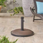 Create a Shady Oasis – Stylish Umbrella Base for Your Backyard 54756.00BRN-djyc