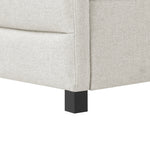 Full Size Daybed with Two Drawers Trundle Upholstered Tufted Sofa Bed, Linen Fabric, Beige (82.5"x58"x34") W487S00177-djyc