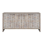 Accent Cabinet Farmhouse Style 4 Door Wooden Cabinet Sideboard Buffet Server Cabinet Storage Cabinet, for Living Room, Entryway, Hallway, Office, Kitchen and Dining Room, Natural Wood Wash W1435P151555-djyc