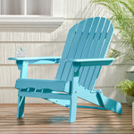 Transitional Acacia Wood Adirondack Chair – Foldable, Rustic Slat Design for Comfortable and Stylish Outdoor Seating 57702.00TEAL-djyc