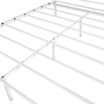 Heavy Duty Twin-Over-Full Metal Bunk Bed, Easy Assembly with Enhanced Upper-Level Guardrail, White W84041890-djyc